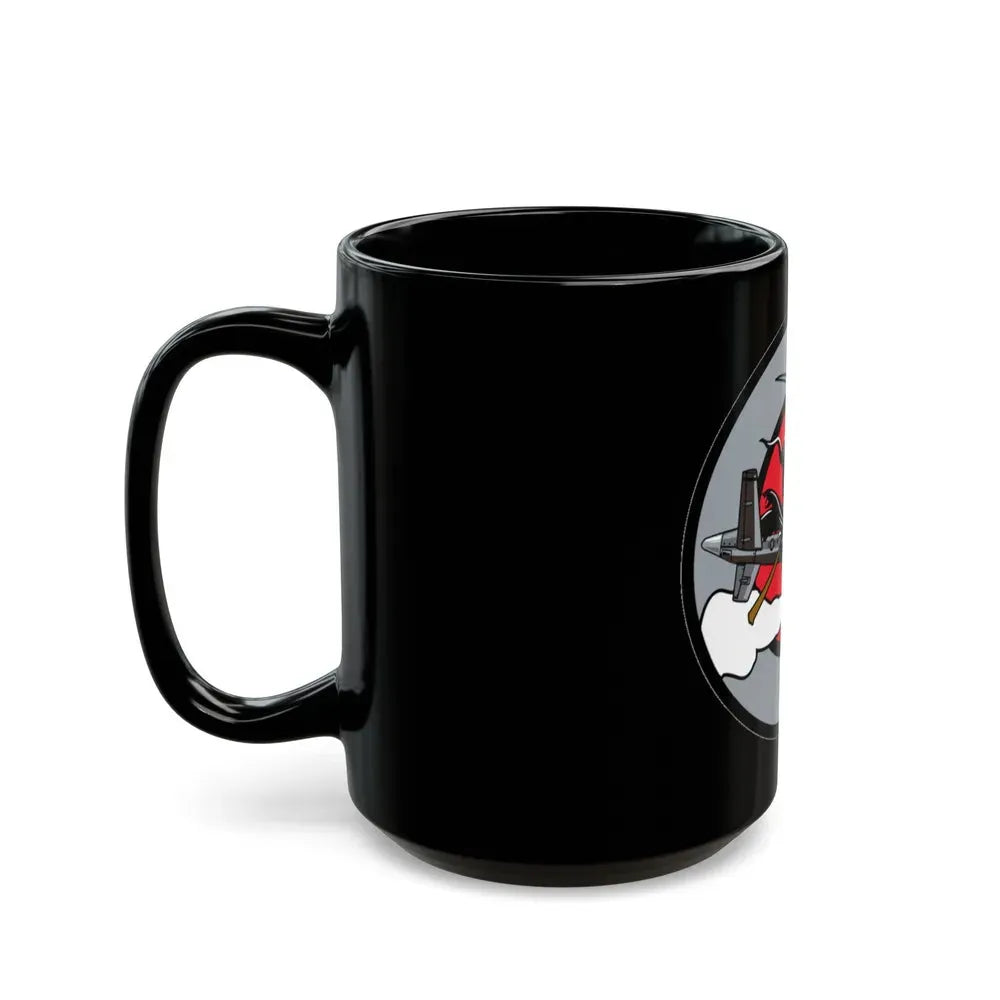 Hellbound Snoopy 20th ASq (U.S. Air Force) Black Coffee Mug - Go Mug Yourself