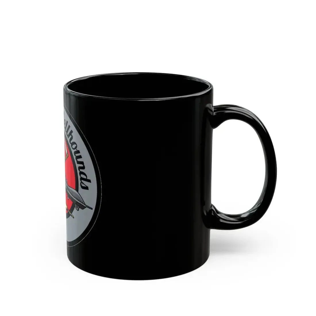 Hellbound Snoopy 20th ASq (U.S. Air Force) Black Coffee Mug - Go Mug Yourself