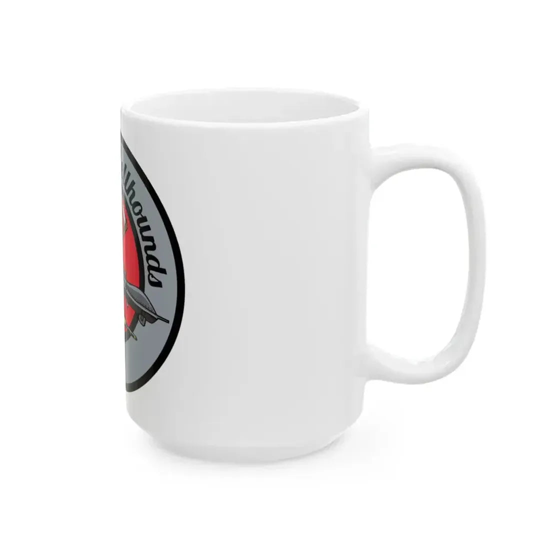 Hellbound Snoopy 20th ASq (U.S. Air Force) White Coffee Mug - Go Mug Yourself