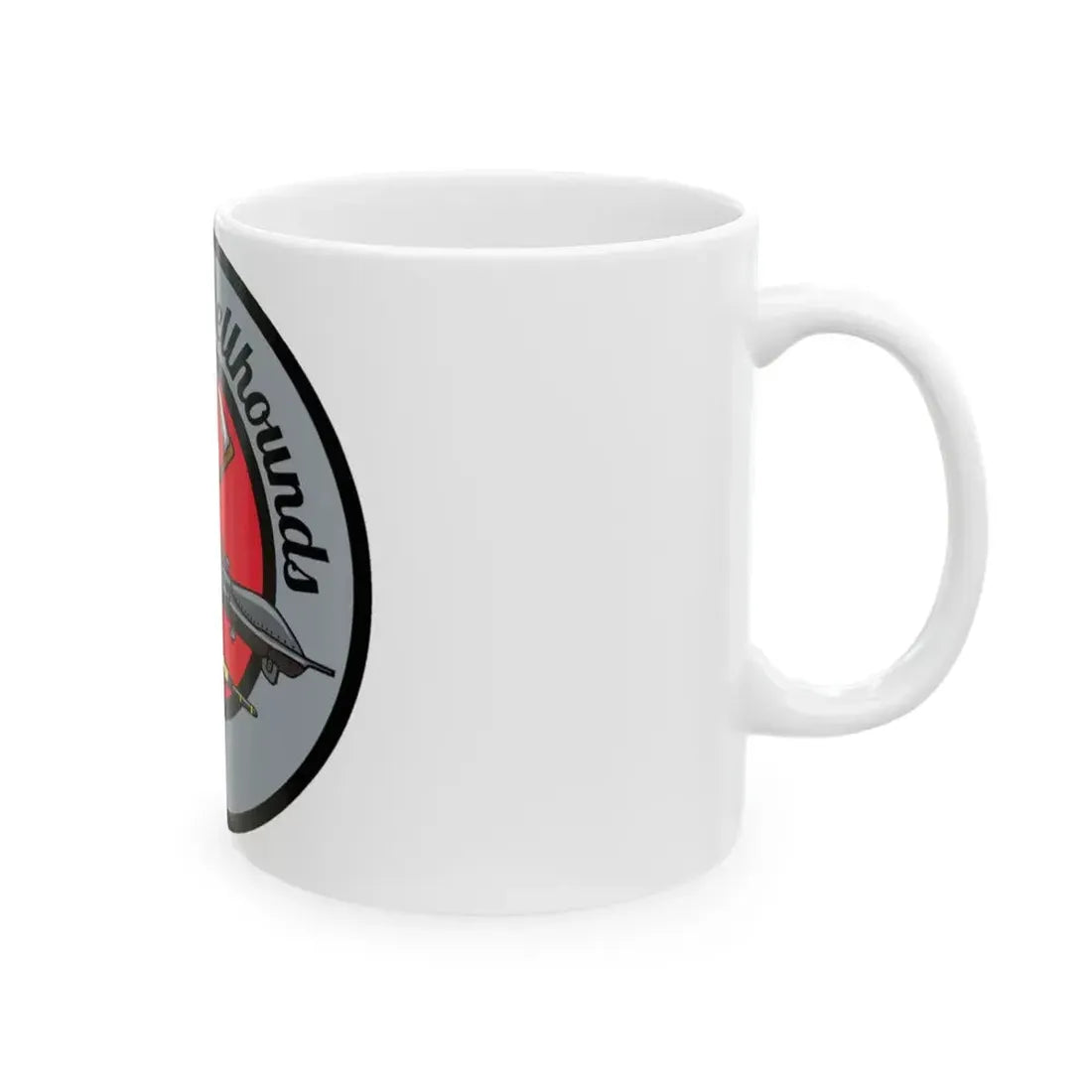 Hellbound Snoopy 20th ASq (U.S. Air Force) White Coffee Mug - Go Mug Yourself