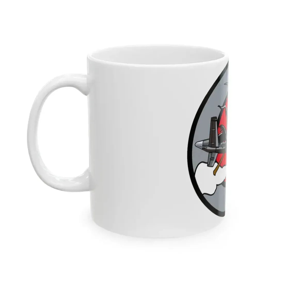Hellbound Snoopy 20th ASq (U.S. Air Force) White Coffee Mug - Go Mug Yourself