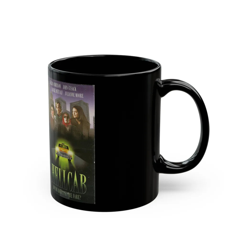 HELLCAB JOHN CUSACK GILLIAN ANDERSON (VHS COVER) - Black Coffee Mug-Go Mug Yourself