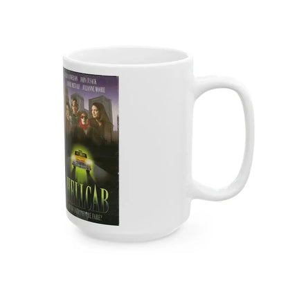 HELLCAB JOHN CUSACK GILLIAN ANDERSON (VHS COVER) - White Coffee Mug - Go Mug Yourself