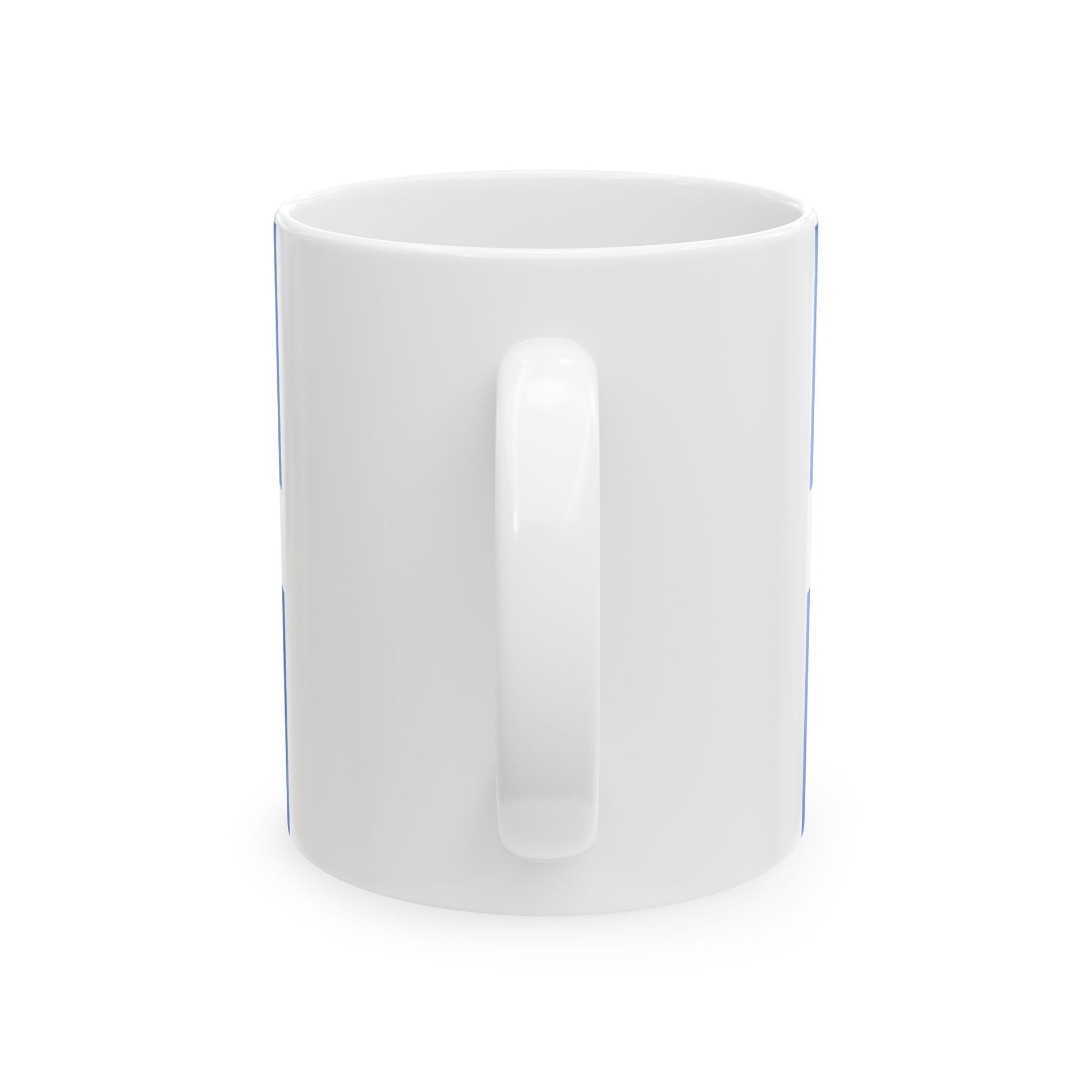 Hellenic civil air ensign (Greece) White Coffee Mug-Go Mug Yourself