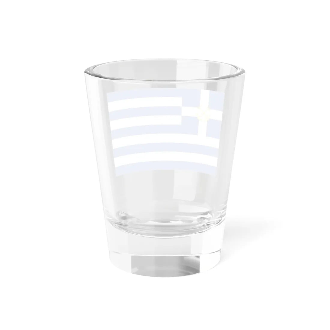 Hellenic Coast Guard Flag 1973-1980 (Greece) Shot Glass 1.5oz - Go Mug Yourself