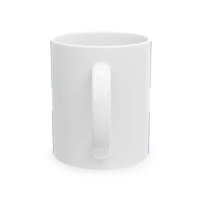 Hellenic Kingdom Flag 1935 (Greece) White Coffee Mug-Go Mug Yourself