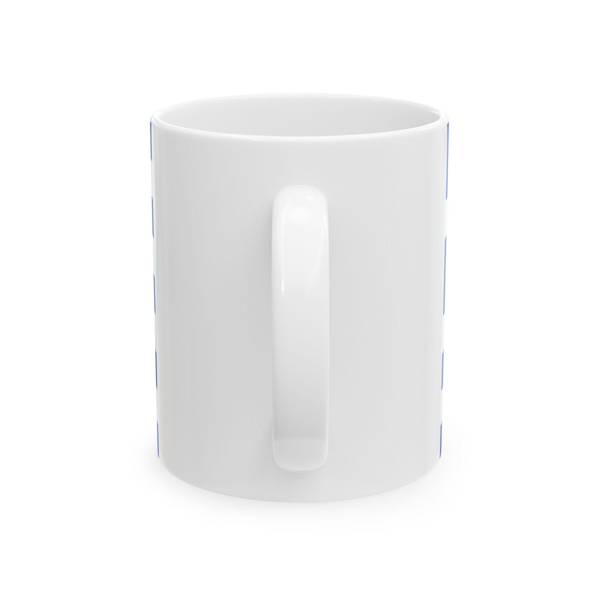 Hellenic Naval Ensign 1935 (Greece) White Coffee Mug-Go Mug Yourself