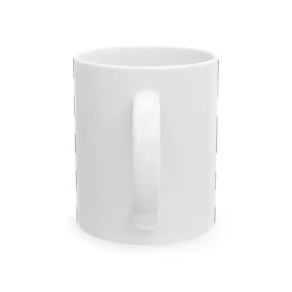 Hellenic Naval Ensign 1935 (Greece) White Coffee Mug - Go Mug Yourself