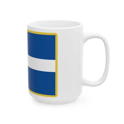 Hellenic Royal Flag 1935 (Greece) White Coffee Mug - Go Mug Yourself