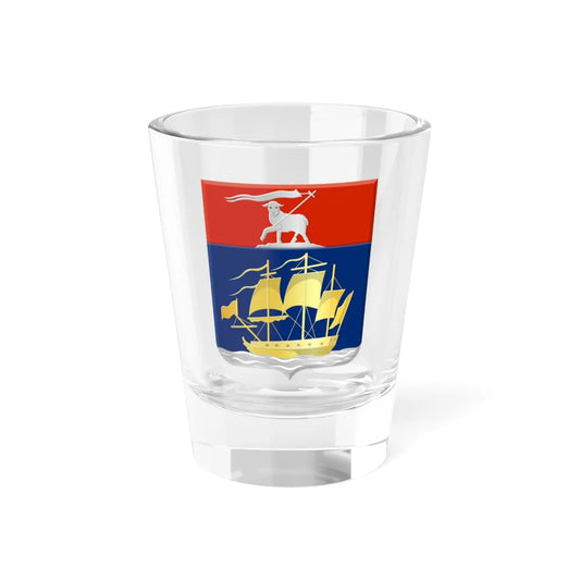 Hellevoetsluis wapen 1816 (Netherlands) (Coat of Arms) Shot Glass 1.5oz 1.5oz - Go Mug Yourself