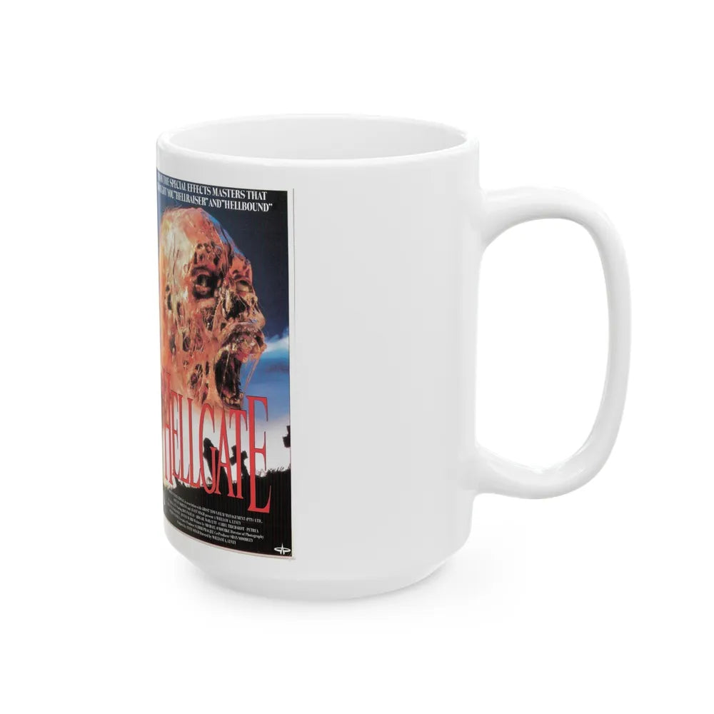 HELLGATE (VHS COVER) - White Coffee Mug-Go Mug Yourself