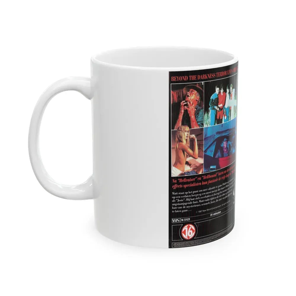 HELLGATE (VHS COVER) - White Coffee Mug - Go Mug Yourself