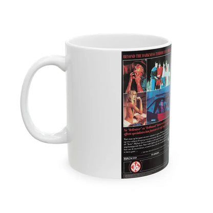 HELLGATE (VHS COVER) - White Coffee Mug - Go Mug Yourself