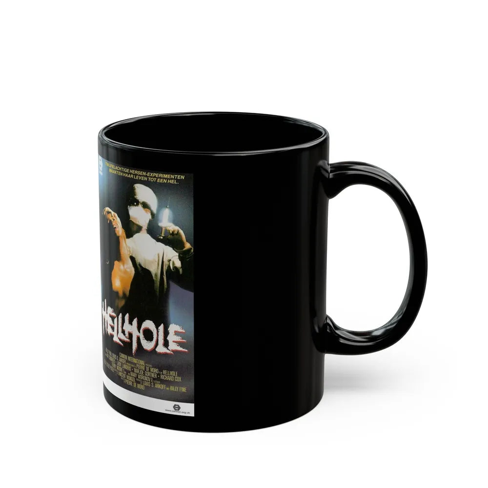 HELLHOLE CANNON (VHS COVER) - Black Coffee Mug-Go Mug Yourself