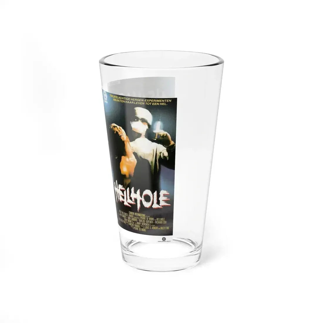 HELLHOLE CANNON (VHS COVER) Pint Glass 16oz - Go Mug Yourself