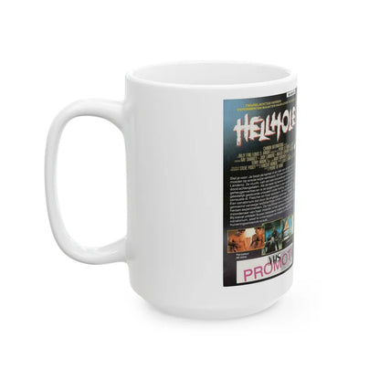 HELLHOLE CANNON (VHS COVER) - White Coffee Mug-Go Mug Yourself