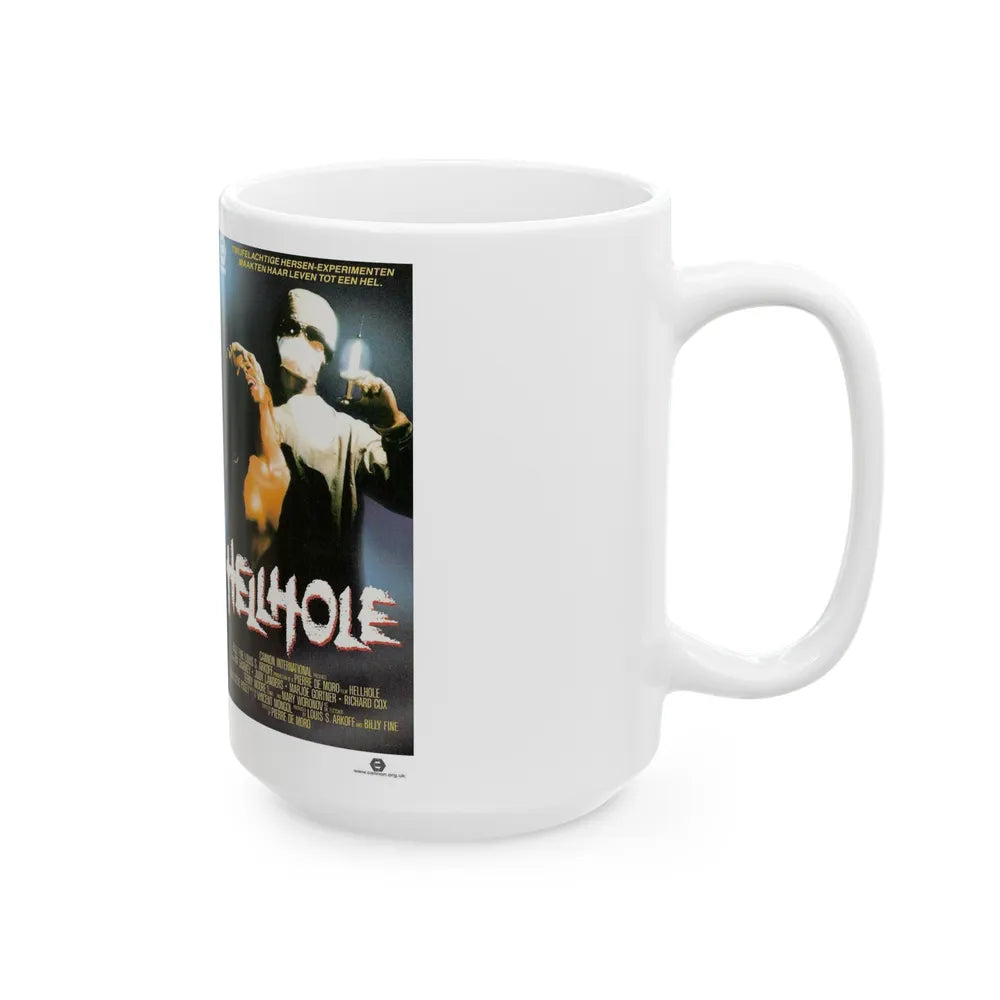 HELLHOLE CANNON (VHS COVER) - White Coffee Mug-Go Mug Yourself