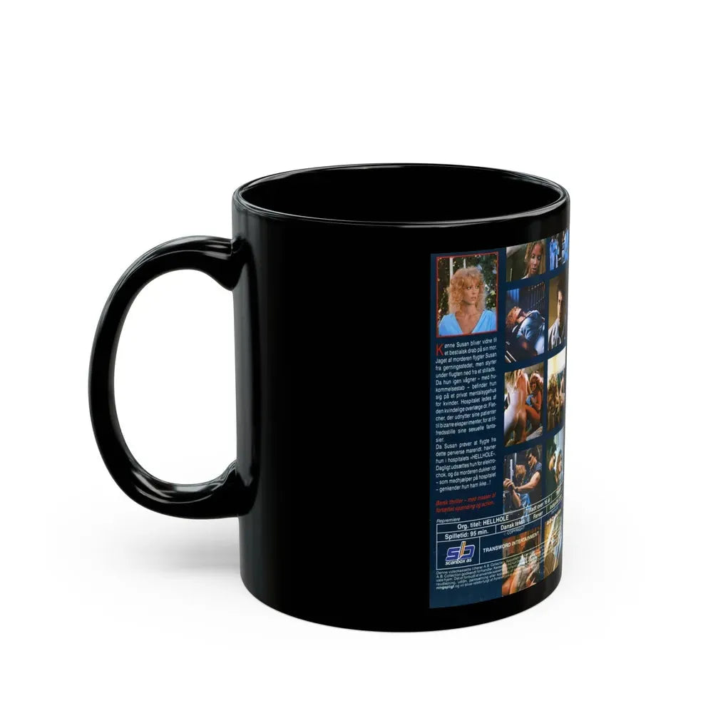 HELLHOLE DANISH (VHS COVER) - Black Coffee Mug - Go Mug Yourself