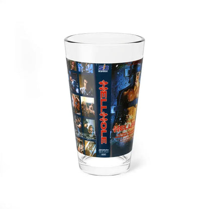 HELLHOLE DANISH (VHS COVER) Pint Glass 16oz 16oz - Go Mug Yourself