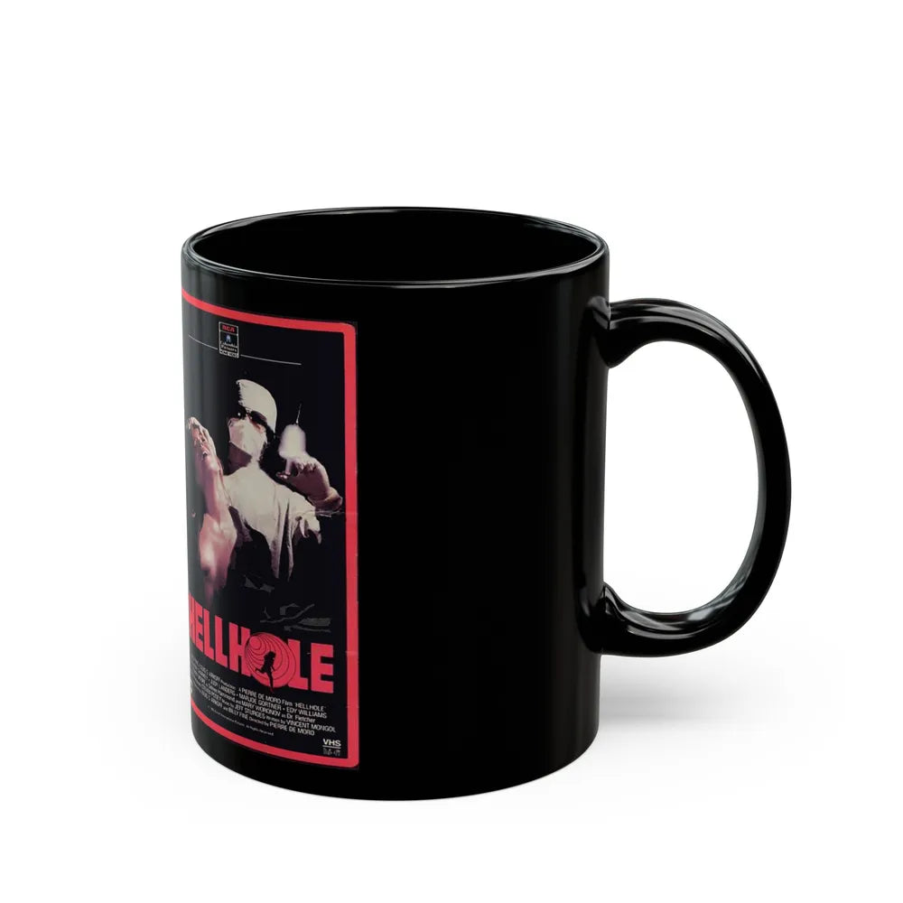 HELLHOLE (VHS COVER) - Black Coffee Mug-Go Mug Yourself