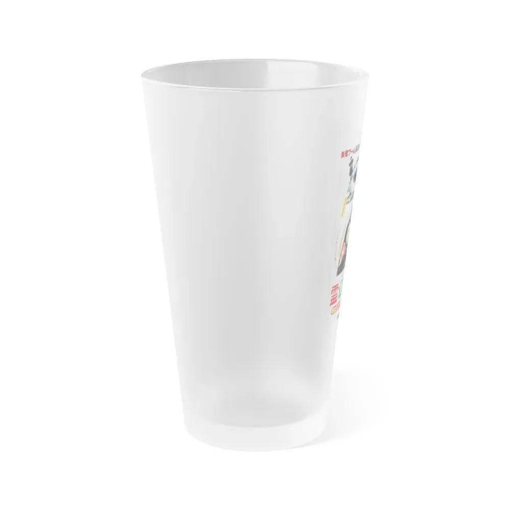 HELLO DRACULA 2 1987 Movie Poster - Frosted Pint Glass 16oz - Go Mug Yourself