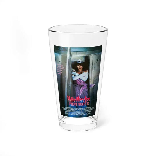 HELLO MARY LOU PROM NIGHT II 1987 Movie Poster - Pint Glass 16oz 16oz - Go Mug Yourself