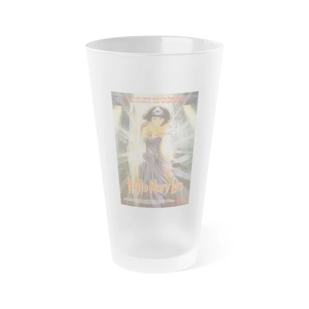 HELLO MARY LOU PROM NIGHT II (3) 1987 Movie Poster - Frosted Pint Glass 16oz-16oz-Frosted-Go Mug Yourself