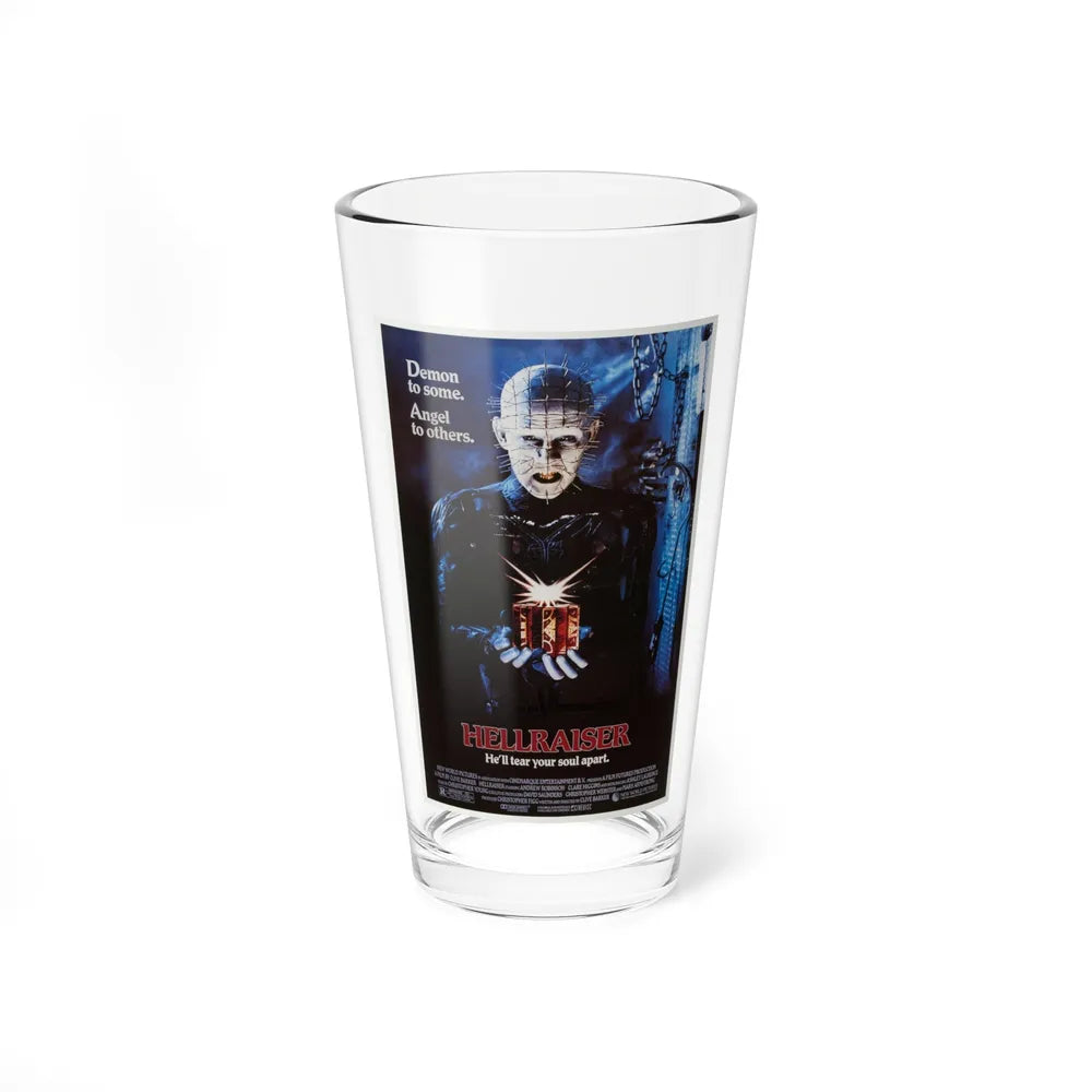 HELLRAISER 1987 Movie Poster - Pint Glass 16oz-16oz-Go Mug Yourself