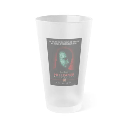 HELLRAISER 4 BLOODLINE 1996 Movie Poster - Frosted Pint Glass 16oz 16oz Frosted - Go Mug Yourself