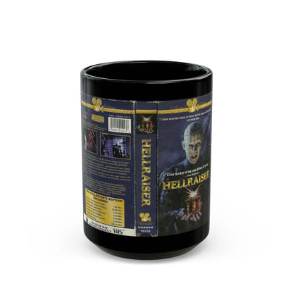 HELLRAISER (VHS COVER) - Black Coffee Mug-15oz-Go Mug Yourself