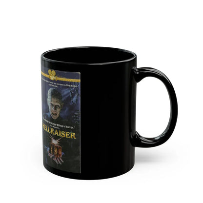 HELLRAISER (VHS COVER) - Black Coffee Mug-Go Mug Yourself