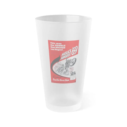 HELL'S ANGELS '69 1969 Movie Poster - Frosted Pint Glass 16oz-16oz-Frosted-Go Mug Yourself