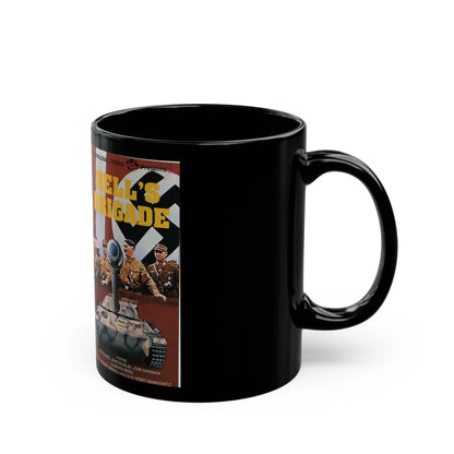 HELLS BRIGADE (VHS COVER) - Black Coffee Mug-Go Mug Yourself