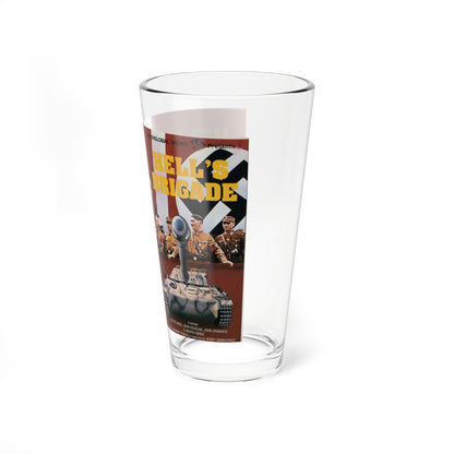 HELLS BRIGADE (VHS COVER) Pint Glass 16oz-Go Mug Yourself