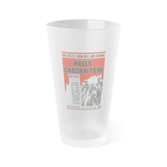 HELL'S CHOSEN FEW 1968 Movie Poster - Frosted Pint Glass 16oz-16oz-Frosted-Go Mug Yourself