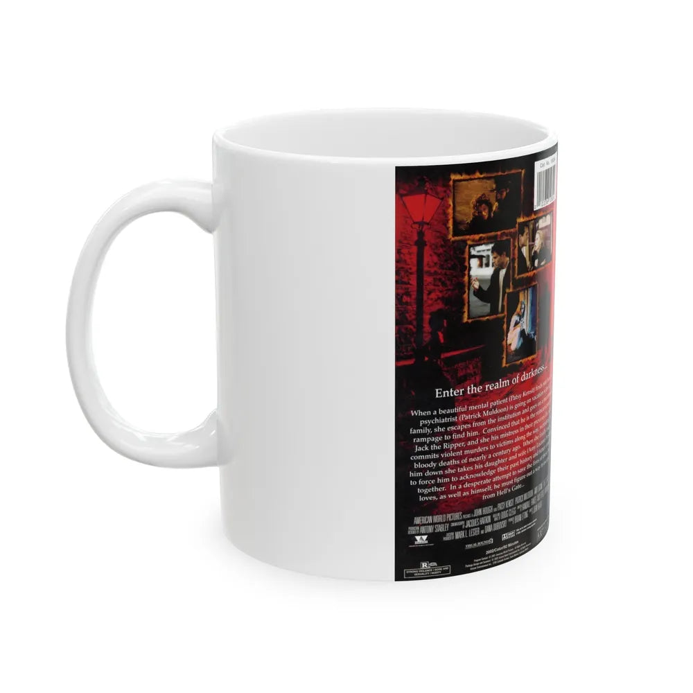 HELLS GATE (VHS COVER) - White Coffee Mug-Go Mug Yourself