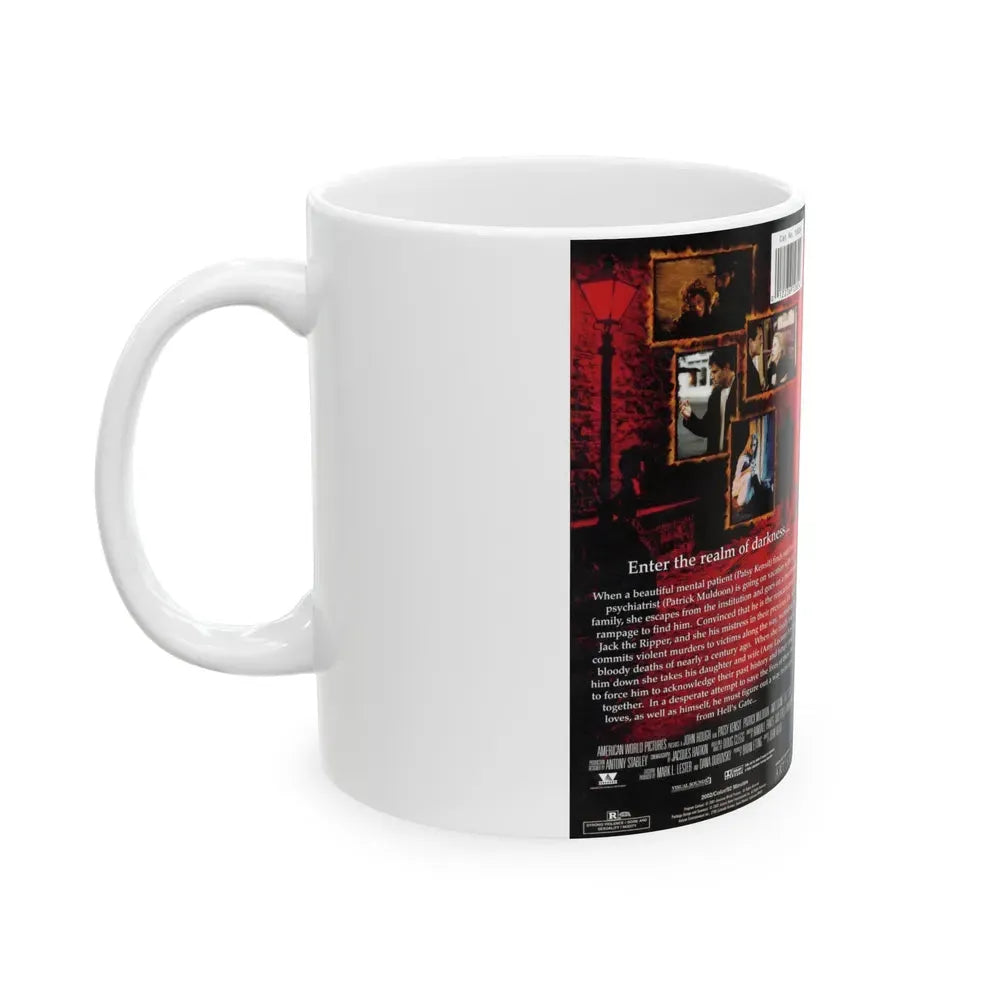 HELLS GATE (VHS COVER) - White Coffee Mug - Go Mug Yourself