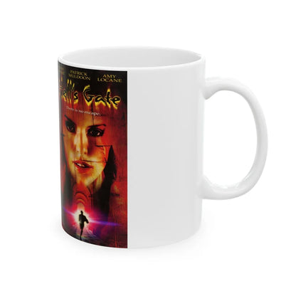 HELLS GATE (VHS COVER) - White Coffee Mug-Go Mug Yourself