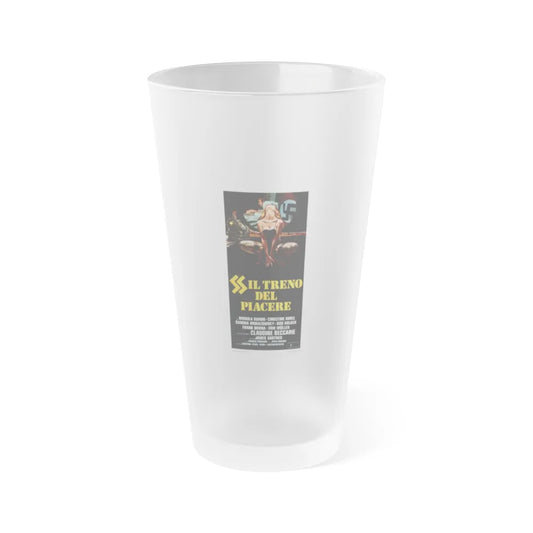 HELLTRAIN (SPECIAL TRAIN FOR HITLER) 1977 Movie Poster - Frosted Pint Glass 16oz-16oz-Frosted-Go Mug Yourself