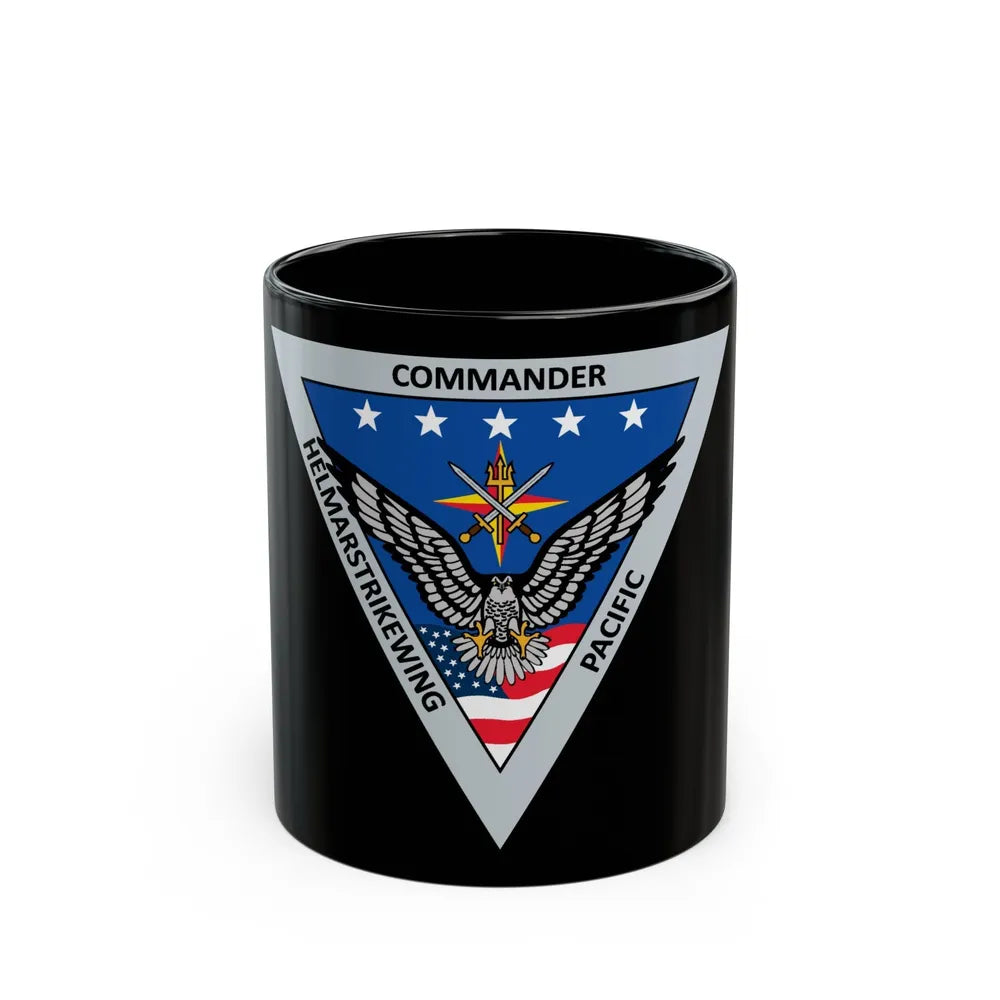 HELMARSTRIKEWING Pacific Helicopter Maritime Strike Wing (U.S. Navy) Black Coffee Mug-11oz-Go Mug Yourself