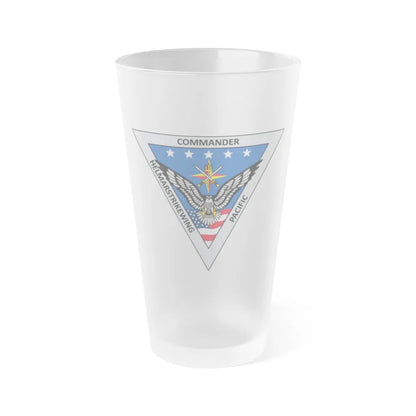 HELMARSTRIKEWING Pacific Helicopter Maritime Strike Wing (U.S. Navy) Frosted Pint Glass 16oz-Go Mug Yourself