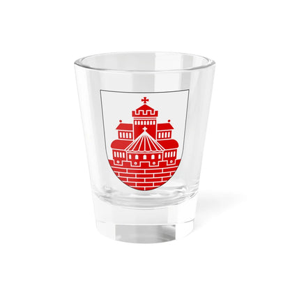 Helsingborg vapen (Sweden) (Coat of Arms) Shot Glass 1.5oz 1.5oz - Go Mug Yourself