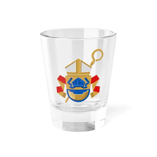 Helsingin piispan vaakuna (Finland) (Coat of Arms) Shot Glass 1.5oz 1.5oz - Go Mug Yourself