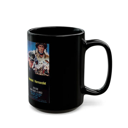 HELVEDET I NORMANDIET (VHS COVER) - Black Coffee Mug - Go Mug Yourself