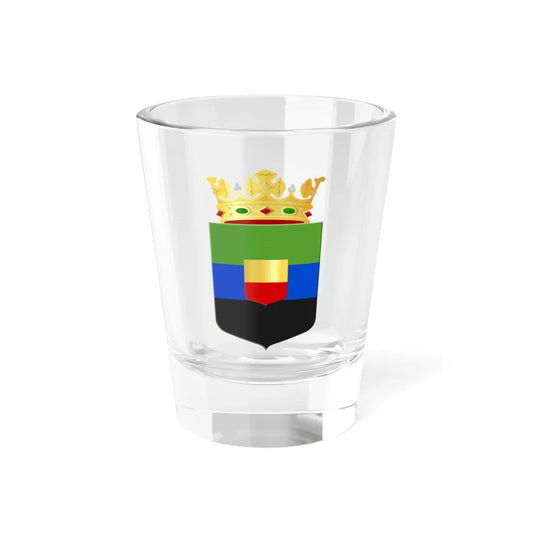 Hemelumer Oldeferd wapen (Netherlands) (Coat of Arms) Shot Glass 1.5oz 1.5oz - Go Mug Yourself