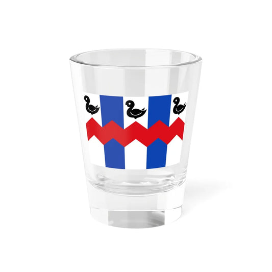 Hemiksem vlag (Belgium) Shot Glass 1.5oz 1.5oz - Go Mug Yourself