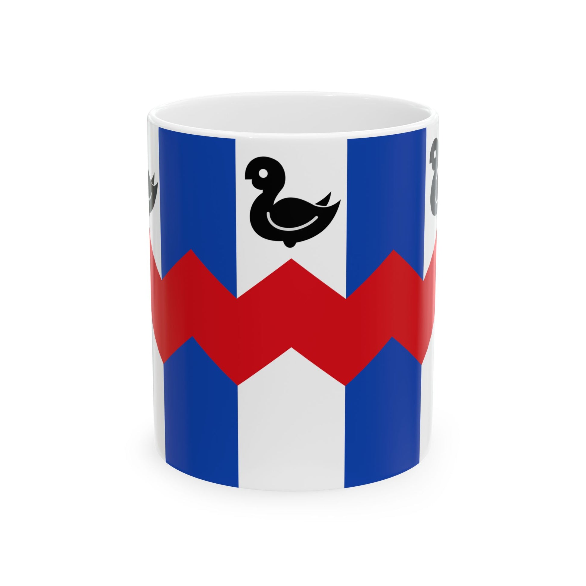 Hemiksem vlag (Belgium) White Coffee Mug-11oz-Go Mug Yourself
