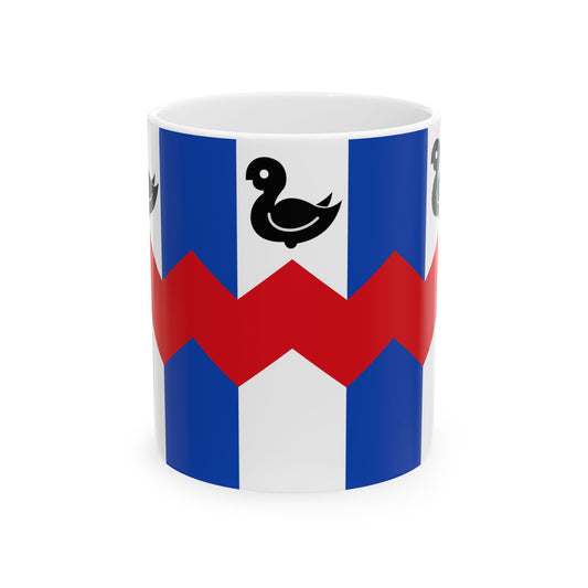 Hemiksem vlag (Belgium) White Coffee Mug-11oz-Go Mug Yourself