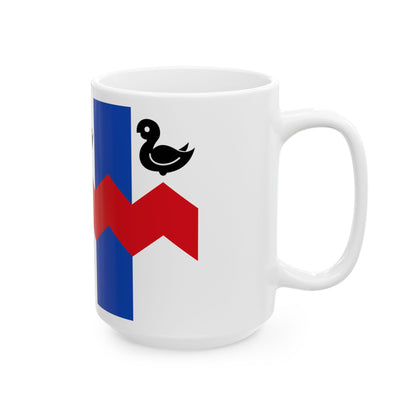 Hemiksem vlag (Belgium) White Coffee Mug-Go Mug Yourself