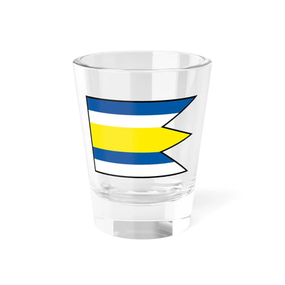 Hencovce Vranov Nad Toplou Flag (Slovakia) Shot Glass 1.5oz 1.5oz - Go Mug Yourself